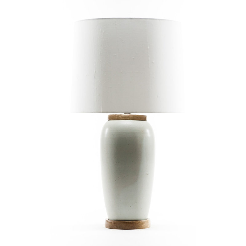 Lampe de table 23 po Holden, Chêne blanc