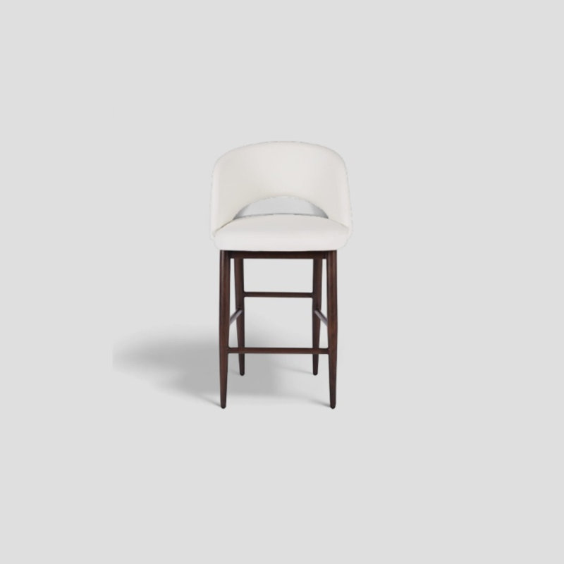Brada Counter Stool, White