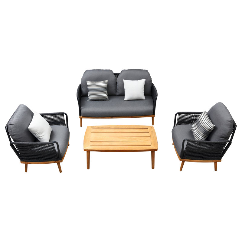 Outdoor 4 - Piece Conversation Set