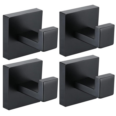 Bathroom Towel Hooks Bathrobe Hooks Wall Mounted HeavyDuty Hooks