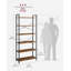 6 Tier Bookcase With Steel Frame-1969476870-1962193752