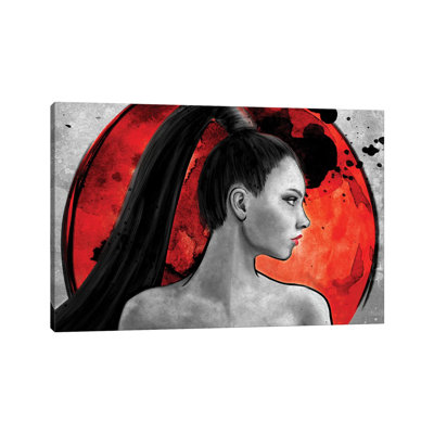 Red Warrior by Barrett Biggers - Wrapped Canvas Print