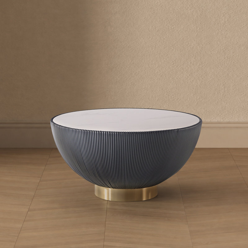 Table basse 28 po Anderson, Gris
