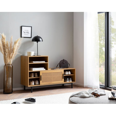 Akeel 10 Pair Shoe Storage Bench