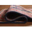 Tapis indien bleu fait à la main 3 x 5