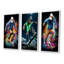 Skateboard Urban Flow V - ensemble d'art mural de planche à roulettes de 3-116012748-116012749