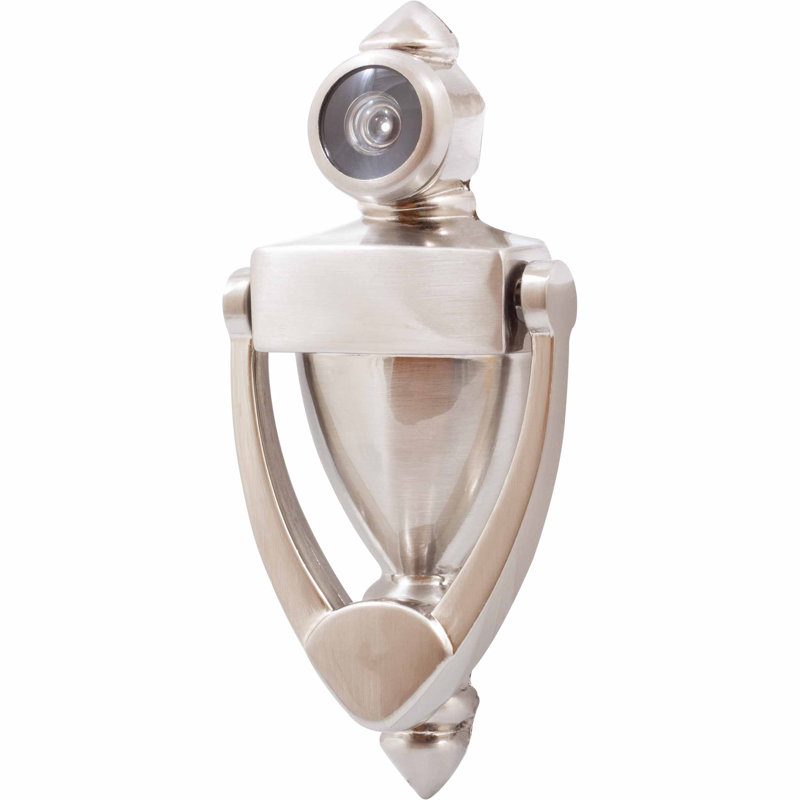 Heurtoir de porte, Nickel satiné