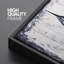 Impression sur toile encadrée rétro vintage espadon bleu sur bord de mer nautique extra large-126313740-126313738