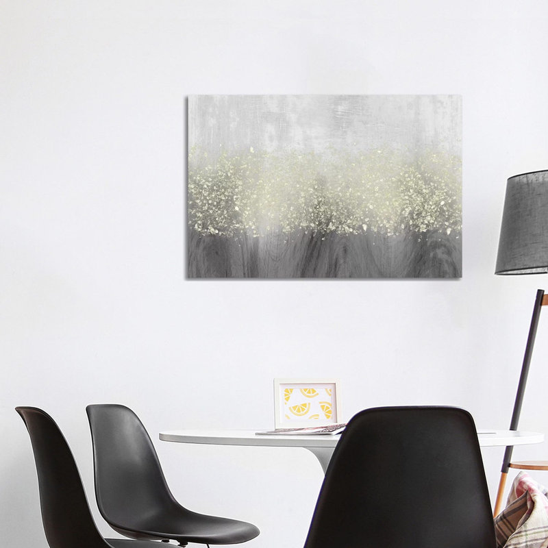 Glitter Swirl II by Jennifer Goldberger - Wrapped Canvas Painting, 101.6 cm H x 66.04 cm W x 1.91 cm D