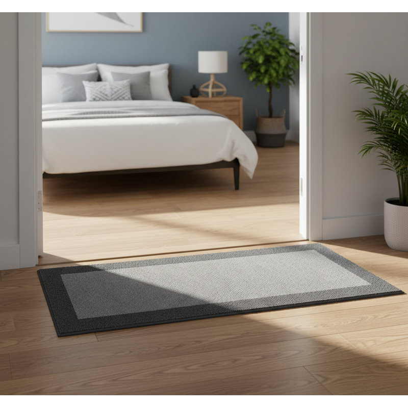 Polyester Kitchen Mat, Grey
