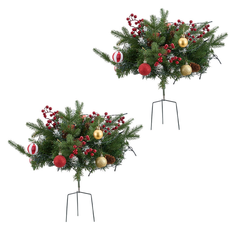 1.97' H Lighted Artificial Christmas Tree