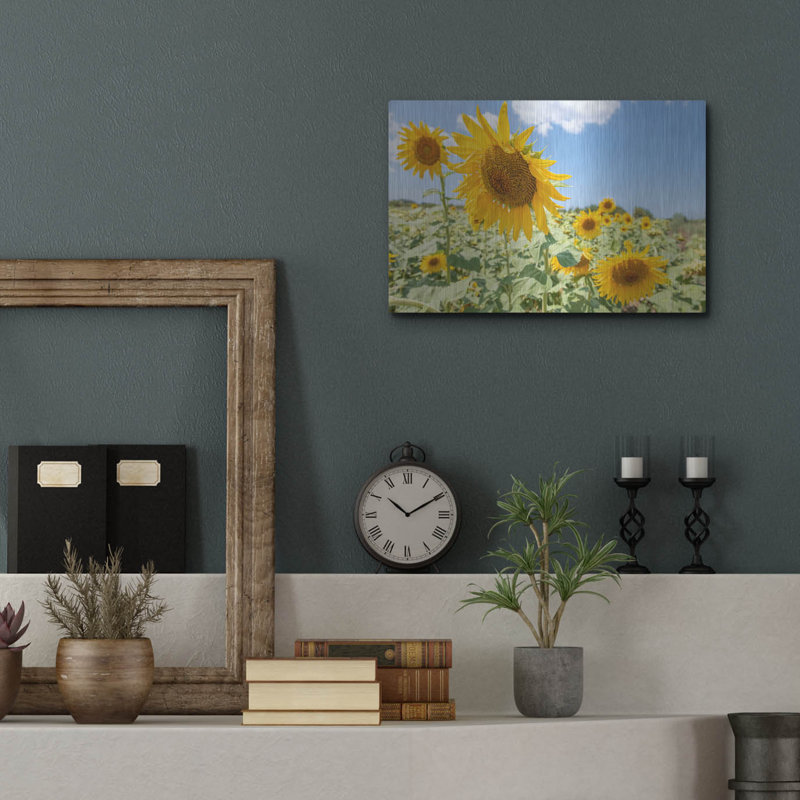 «Sunflowers I» par Richard Silver, H 12 po x l 16 po