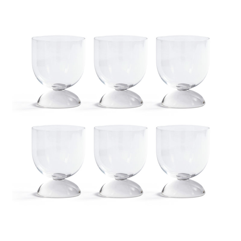 Verres Jessee, lot de 6