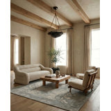 Jaipur Living Modify KAI12 Handknotted Medallion Sage and Gray Area Rug