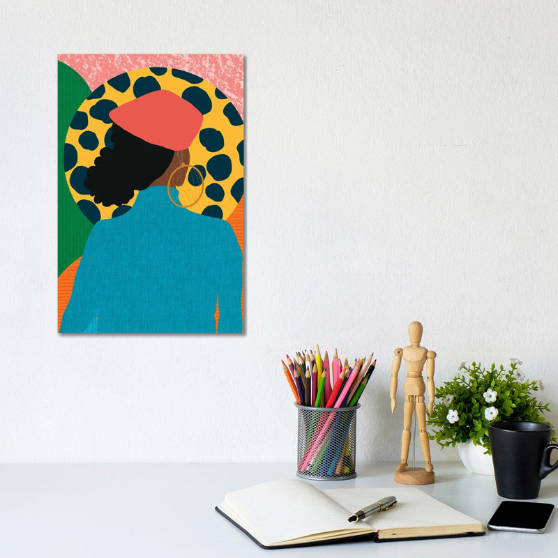 Spotted In Red by Sagmoon Paper Co. - Wrapped Canvas Print, 20.32 cm H x 30.48 cm W