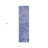 8' Runner Navy Blue Abstract Washable Non Skid Indoor Outdoor Runner Rug