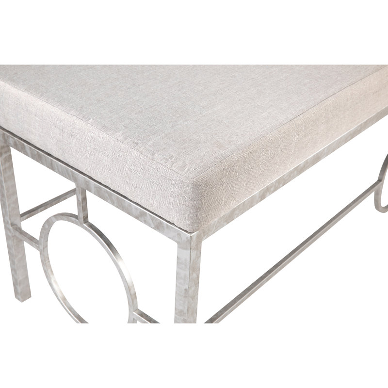 Milan Bench, Silver