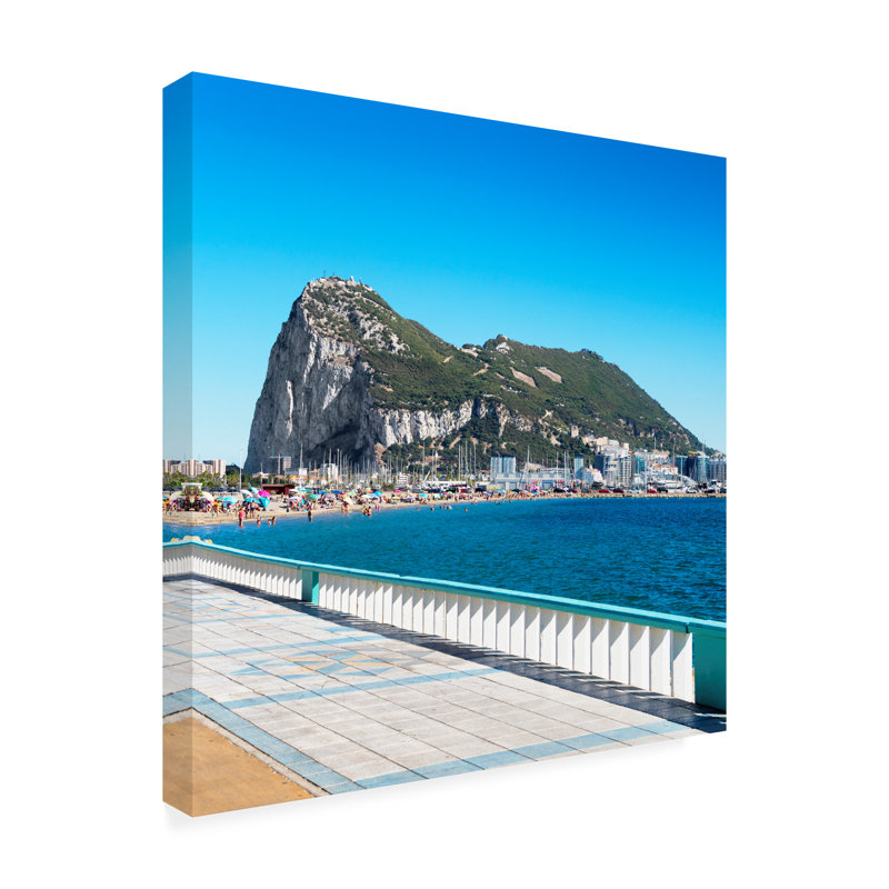 " Made In Spain 3 Gibraltar " by Philippe Hugonnard, 14" H x 14" W x 2" D