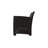 5 Person - 4 Pc Sofa Conversation Set with Cushions in Espresso-971590674-951756999