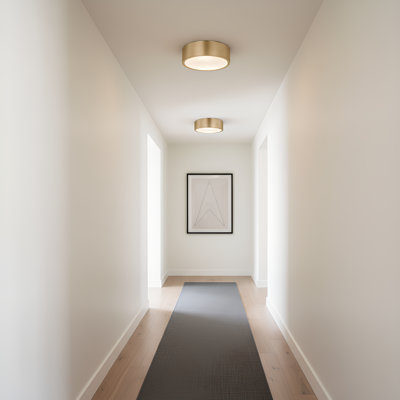 Albee Medium Flush Mount from Generation Lighting