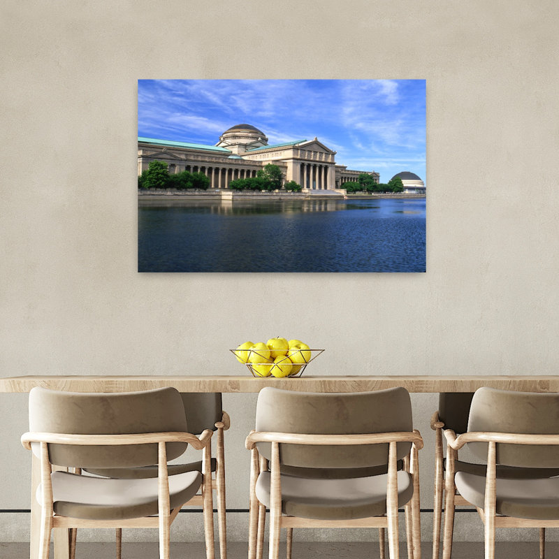 Museum Of Science Industry Hyde Park Chicago Illinois USA by Alan Klehr - Wrapped Canvas Print, 60.96 cm H x 91.44 cm W