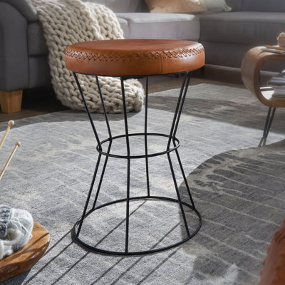 Bowdoin Metal Accent Stool