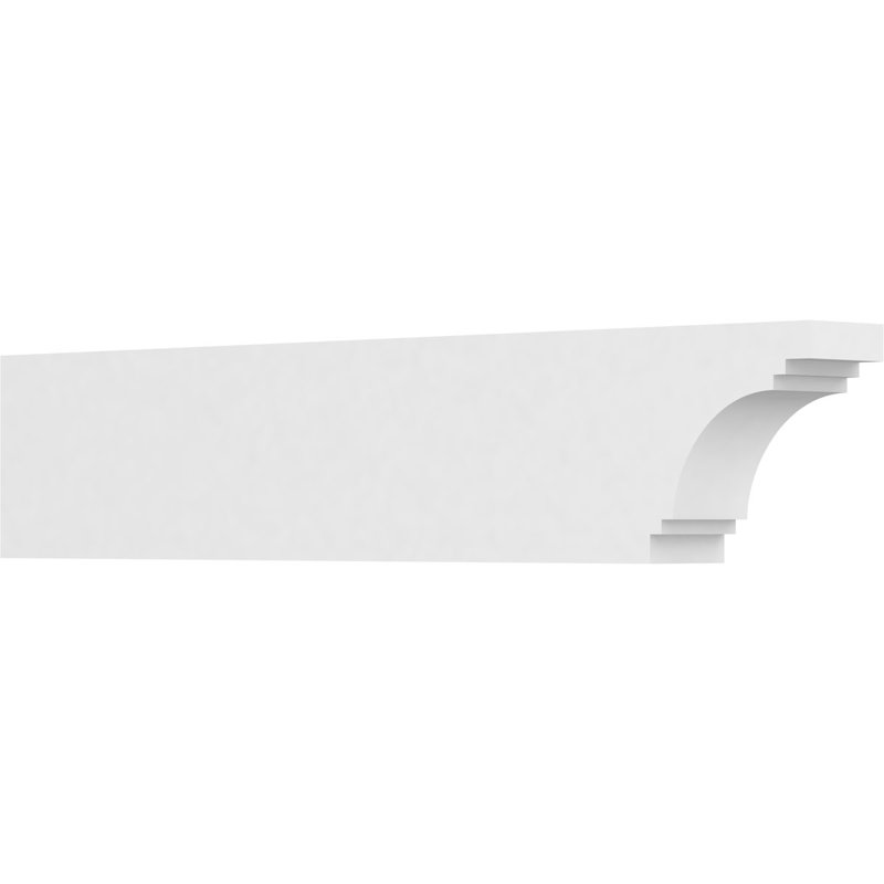 Queue de chevron en PVC 3 po x l 6 po x L 30 po Pescadero, H 6 po x L 3 po x P 30 po