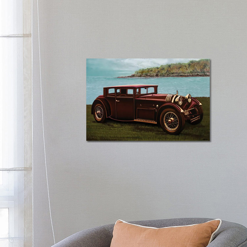 Voisin C20 Mylord Demi-Berline 1931 by Paul Meijering - Wrapped Canvas Gallery-Wrapped Canvas Giclée