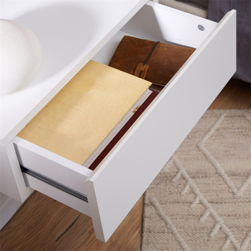 Rhodi 42 cm W Bedside Table