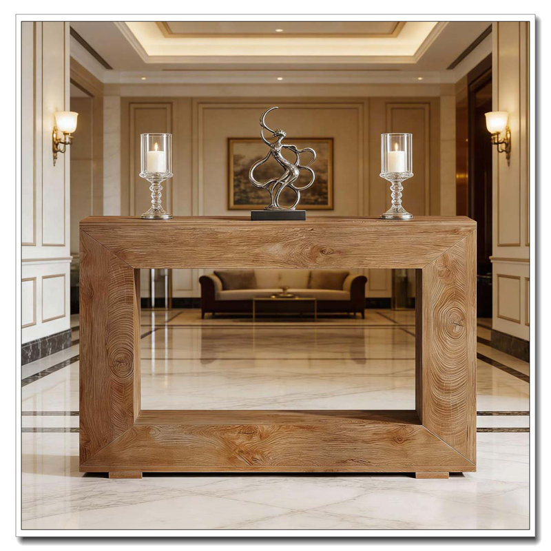 Console moderne, Bois