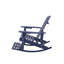 Chaise Adirondack en bois massif Tulare-365296327