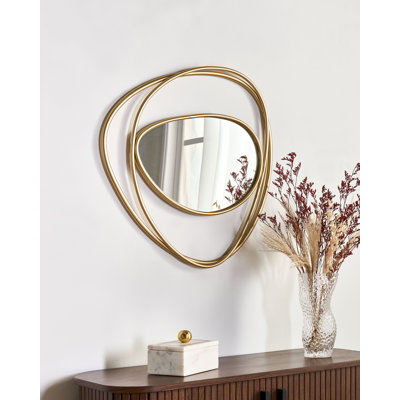 Iron Novelty Leaning Mirror