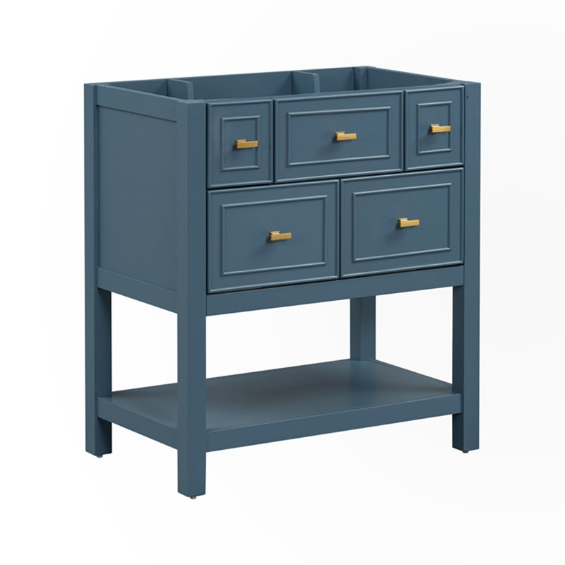 Armoire décorative, Bleu