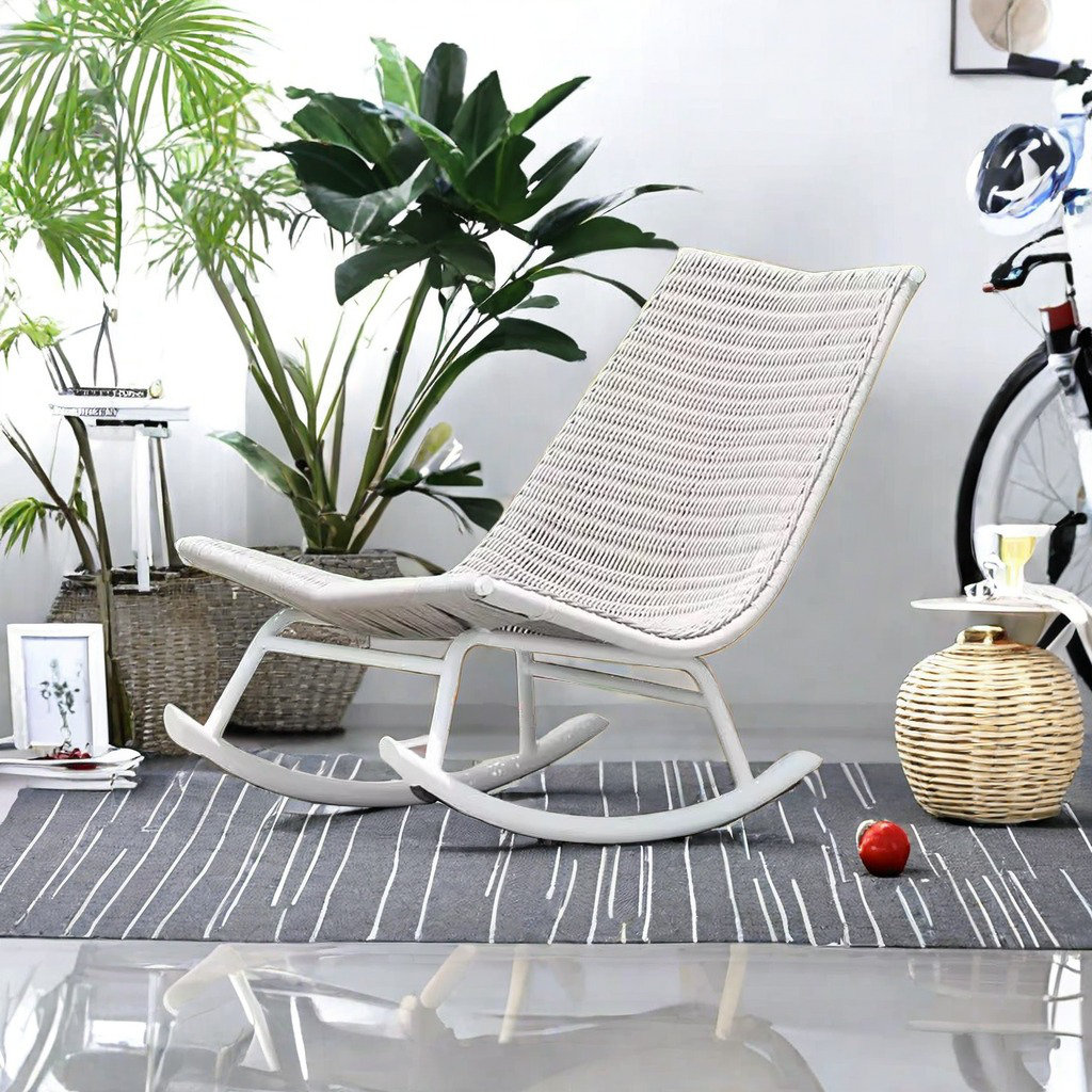 SUPROT High toughness braided rope rocking chair | Wayfair