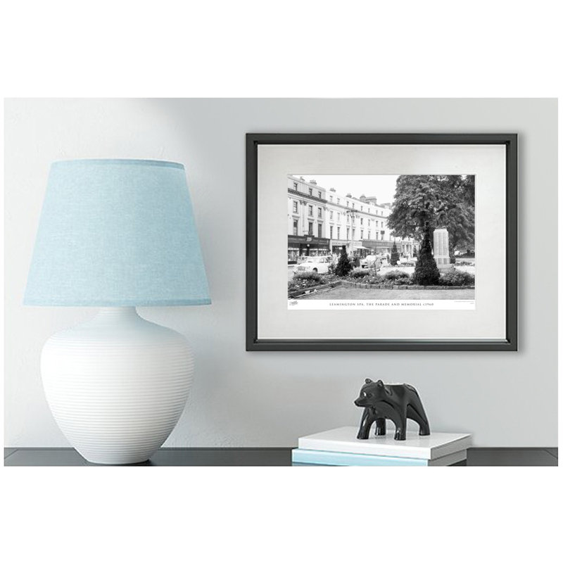 Leamington Spa, the Parade and Memorial C1960 1 Piece Single Picture Frame Wall Art, 40cm H x 50cm W x 2.3cm D