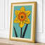 Daffodil Study Botanical - Wrapped Canvas-474776700-474776696
