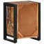 Amileo 40cm W Iron Bedside Table