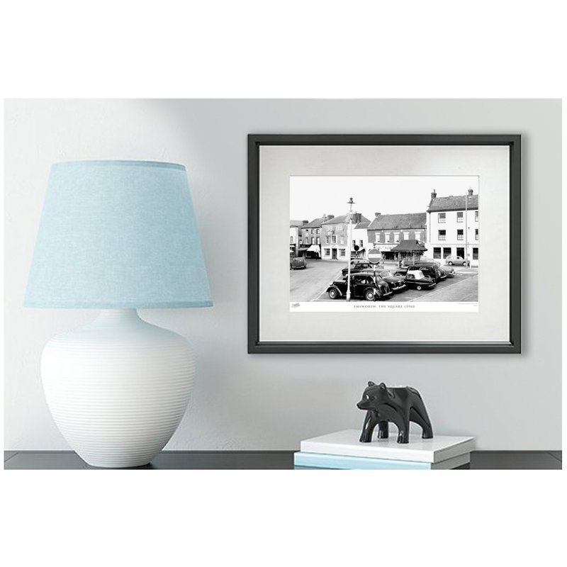 Basingstoke, Winchester Street C1955 by Francis Frith - Single Picture Frame Print, 28cm H x 36cm W x 2.3cm D