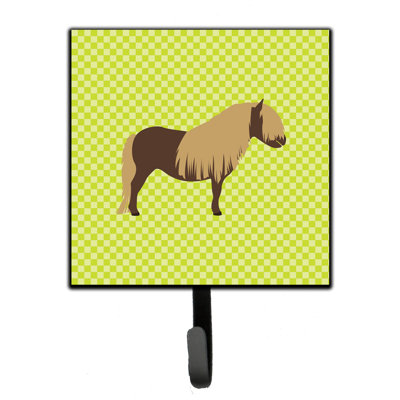 Organisateur de clés murales cheval shetl et pony avec crochets clés Cathrin