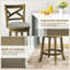 Tabourets de bar pivotants August Grove® gris-508174286-508174284