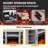 Clotile 45'' Electric Corner Fireplace TV Stand with Storage for TVs up to 55"-1763984709