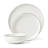 Oneida 24 Seven Black Rim 12-Piece Dinnerware Set