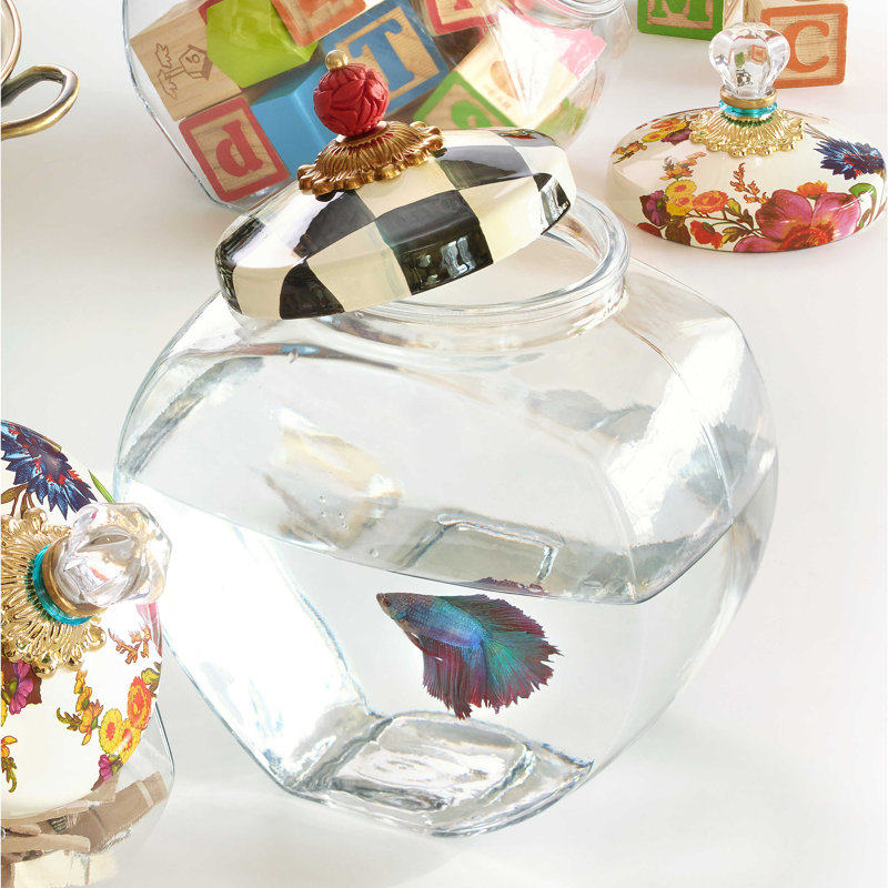 Courtly Check® Cookie Jar with Lid
