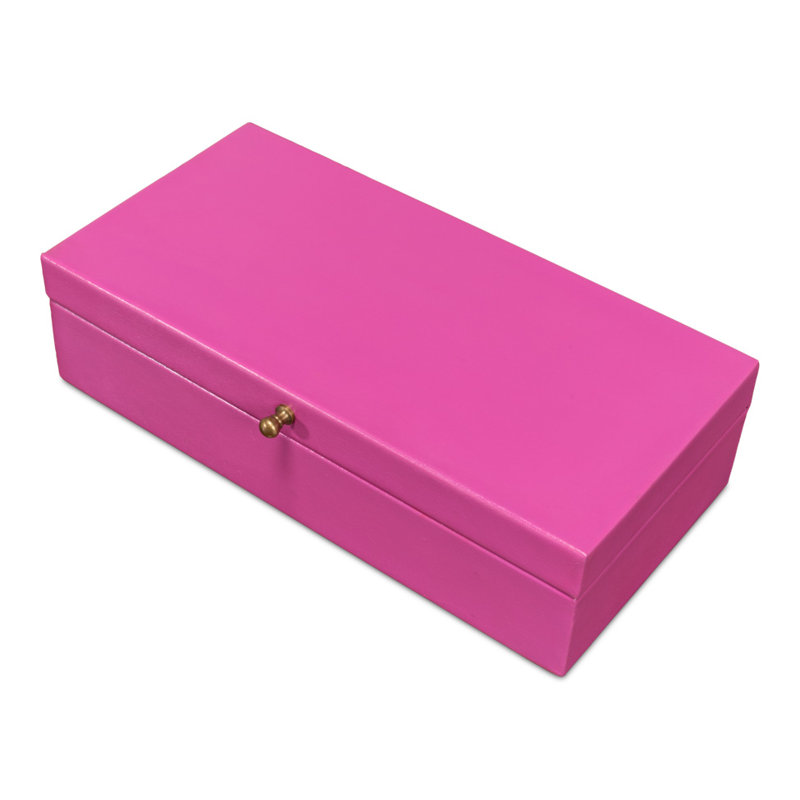 Gatsburg Handmade Decorative Box, Pink