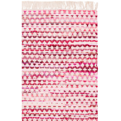 Montauk 538 Hand Woven Cotton Geometric Shapes Rug