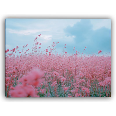 Wildflower Radiance - Blooming Meadow Canvas Art
