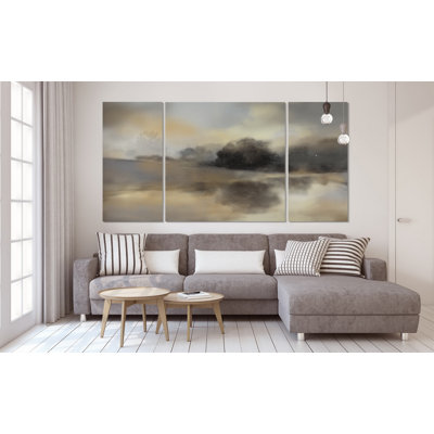 " Misty Pond " 3 - Pieces
