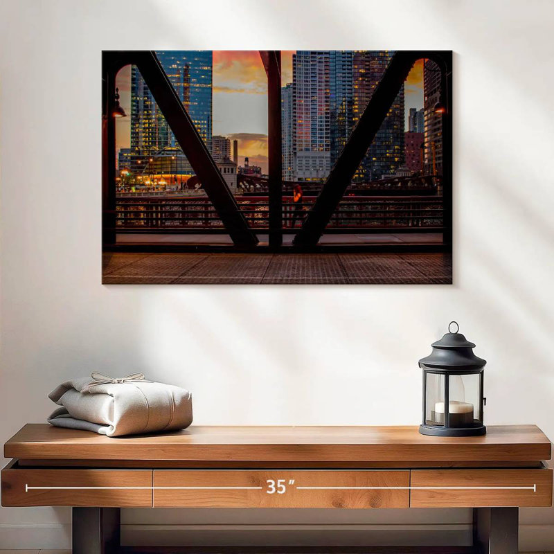 Pont de nuit Sirci Chicago, H 16 po x l 24 po