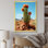 «Kubal Green Coral Cactus Desert Guardian Organ II», reproduction sur toile