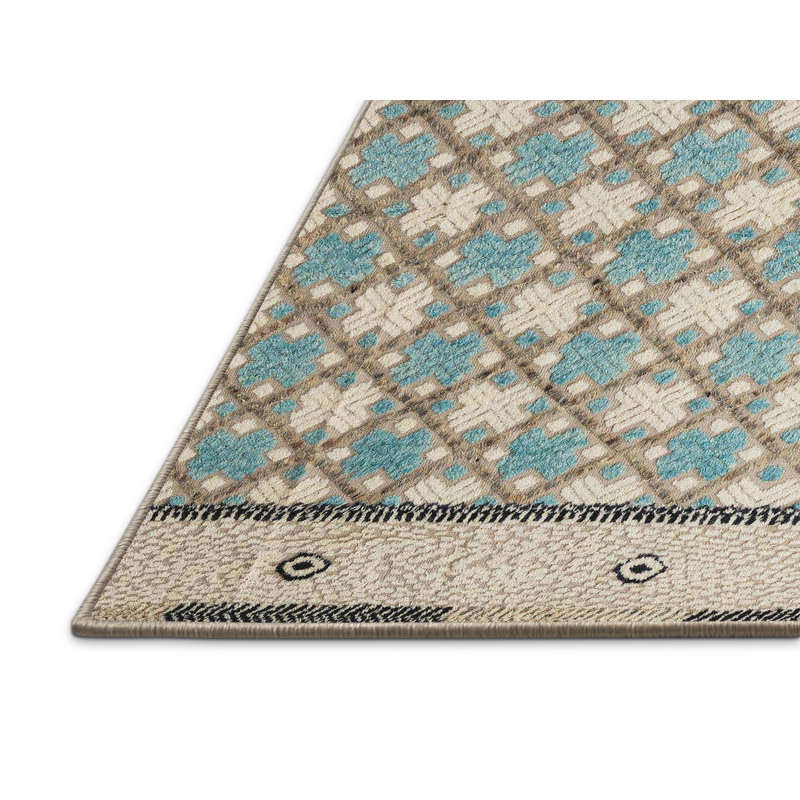 Abstract Indoor Rug, Rectangle 8' x 10'